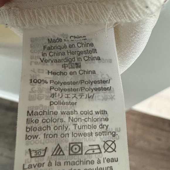 J Crew Factory, Size M, white Colored Sleeveless Top - Picture 4 of 6